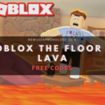 Roblox floor lava codes